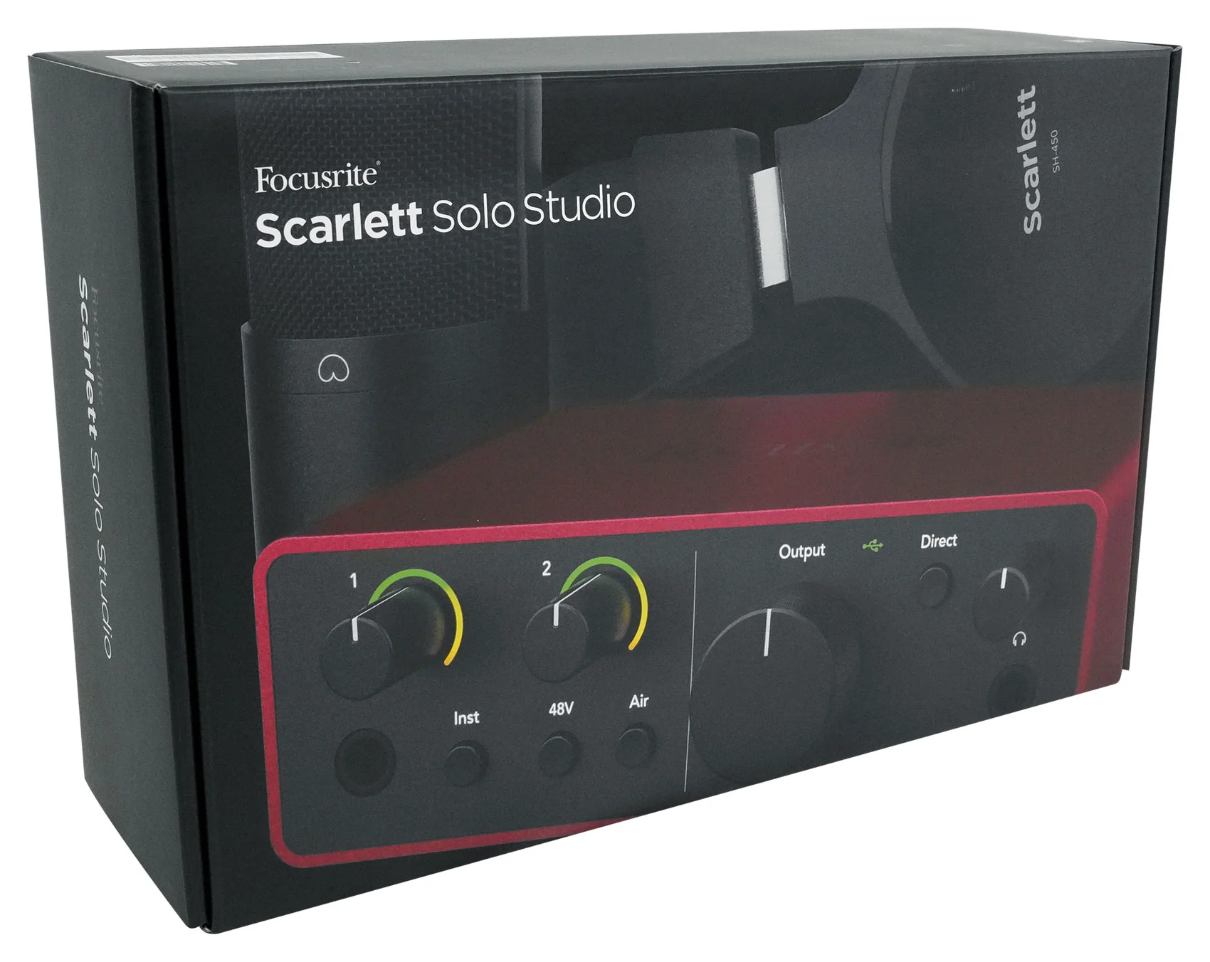 Focusrite Scarlett Solo Studio 4th Gen Recording Interface+Mic+Boom+Pop Filter - Image 12