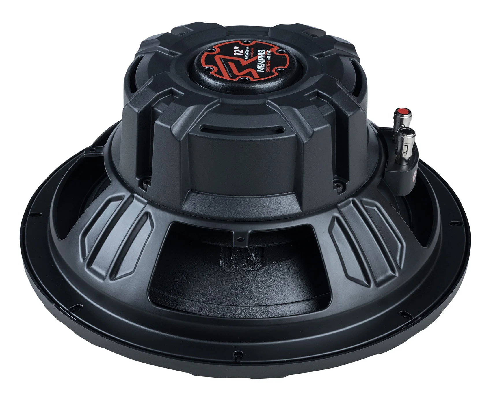 Memphis Audio SRX1240V 12" 300 Watt Car Subwoofer+Sealed Box+Amplifier+Amp Kit - Image 8