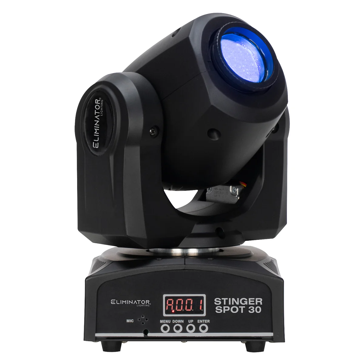 American DJ Eliminator Stinger Spot 30 White LED DMX 30W Moving Head Light+Cable - Image 4
