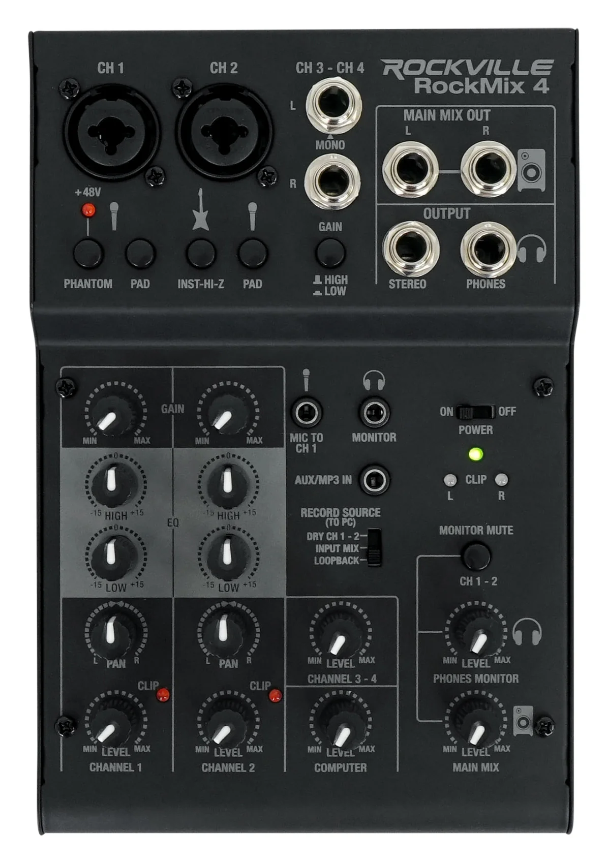 Titan Column 12 + RockMix 4 Mixer Bundle - Image 19