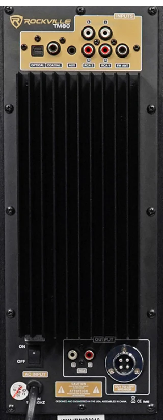 TM80 AMP PLATE for TM80C, TM80B, TM80W - Image 2