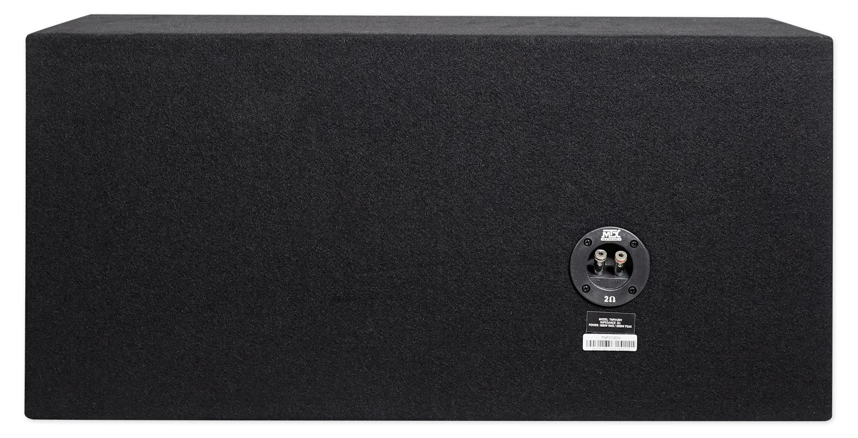 MTX Terminator TNP212DV Dual 12” Subwoofers+Enclosure+Amp+Kit+2) Farad Capacitor - Image 4