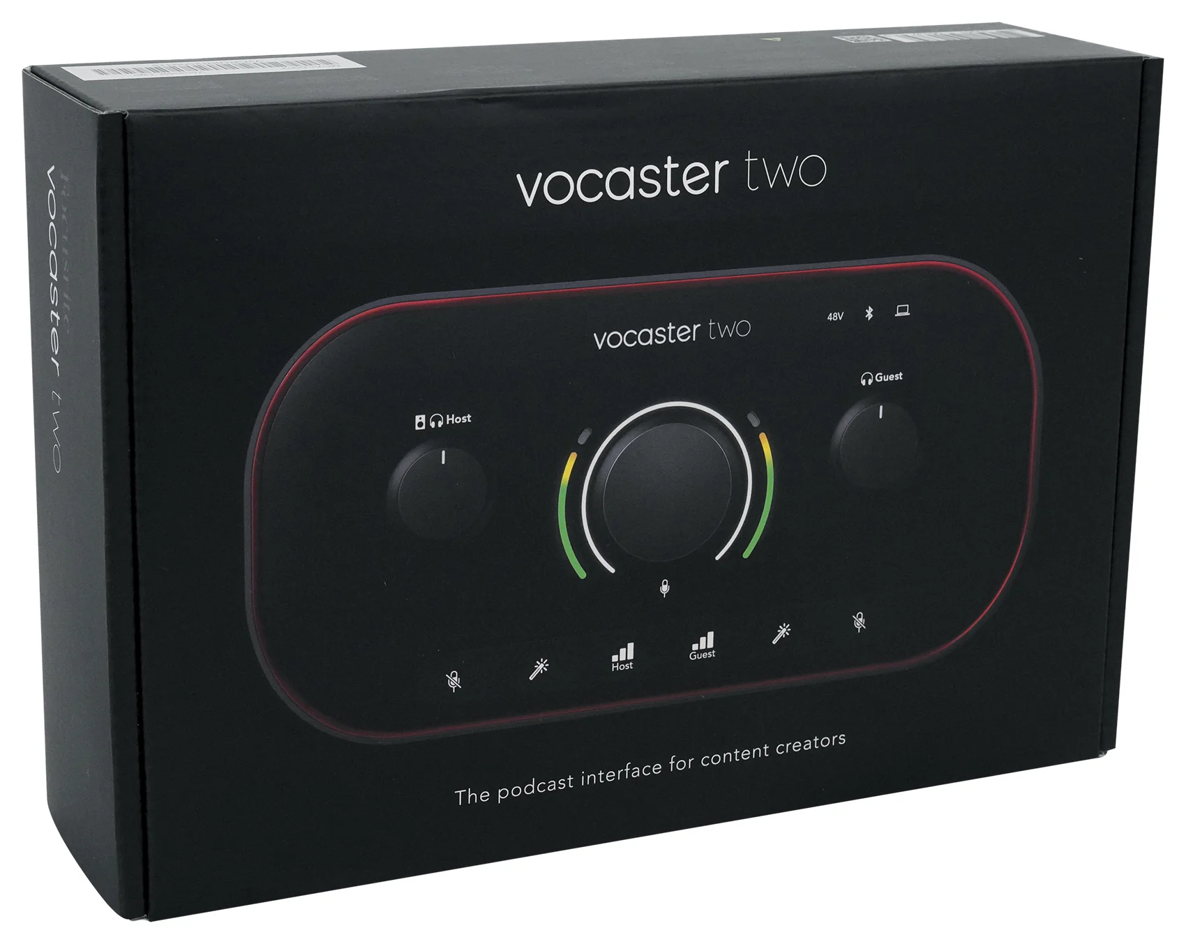Focusrite Vocaster Two USB-C Podcast Audio Recording Interface+Bluetooth Speaker - Image 9