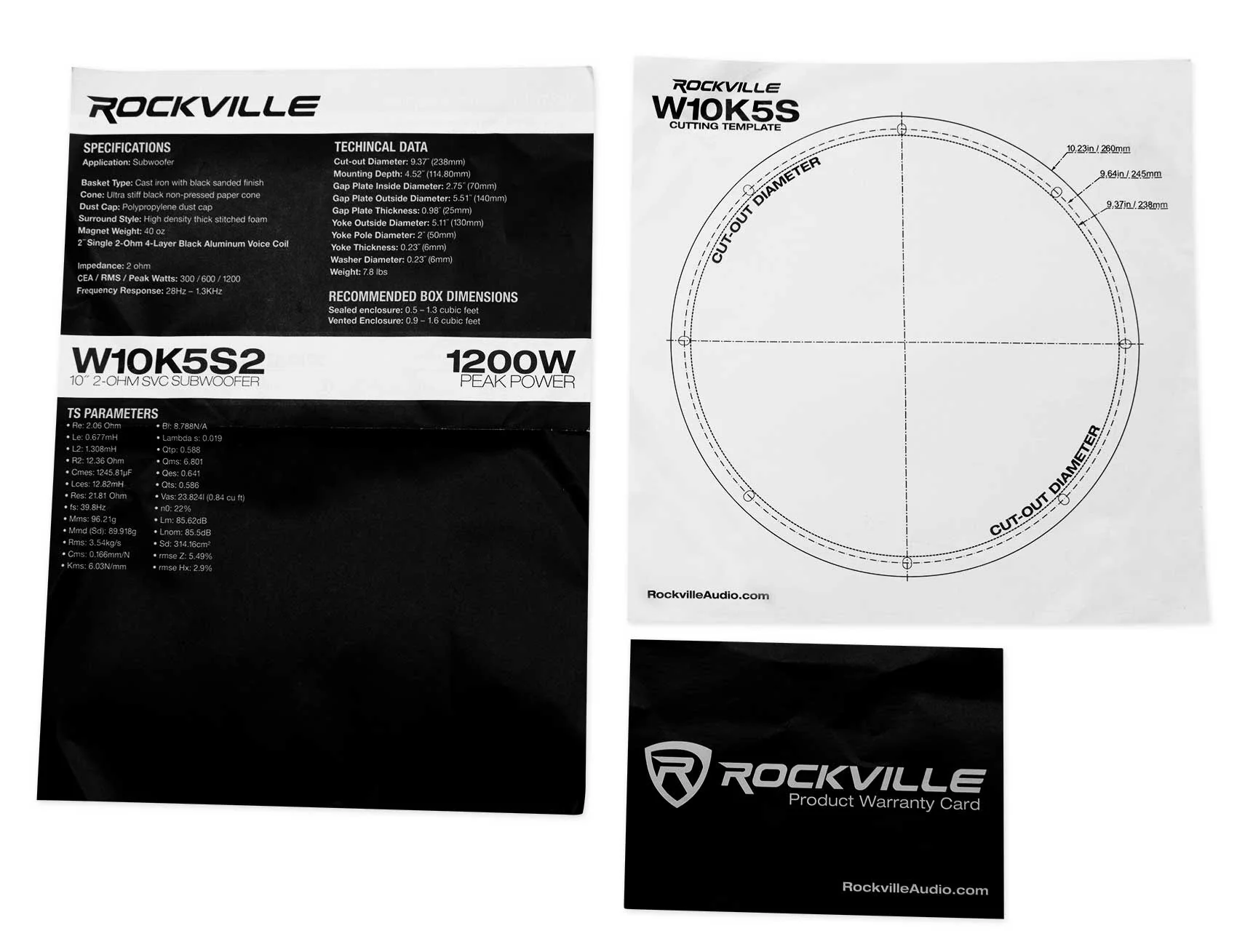 Rockville W10K5S2 + dB11 Bundle - Image 8