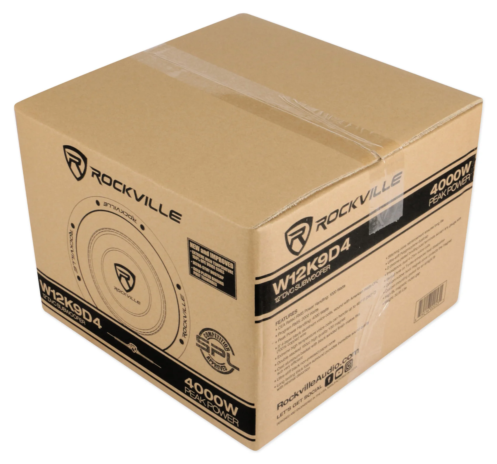 W12K9D4 12 + RSQ12S Sealed Enclosure Bundle - Image 9
