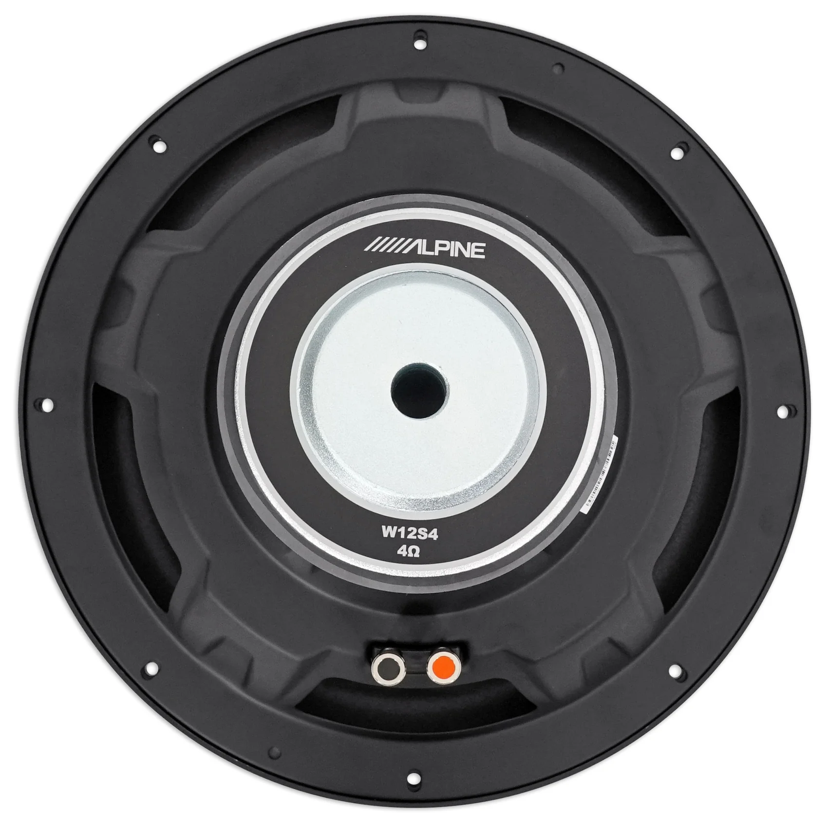 Alpine W12S4 12" 750w Car Subwoofer+Sealed Sub Box Enclosure+Amplifier+Amp Kit - Image 4