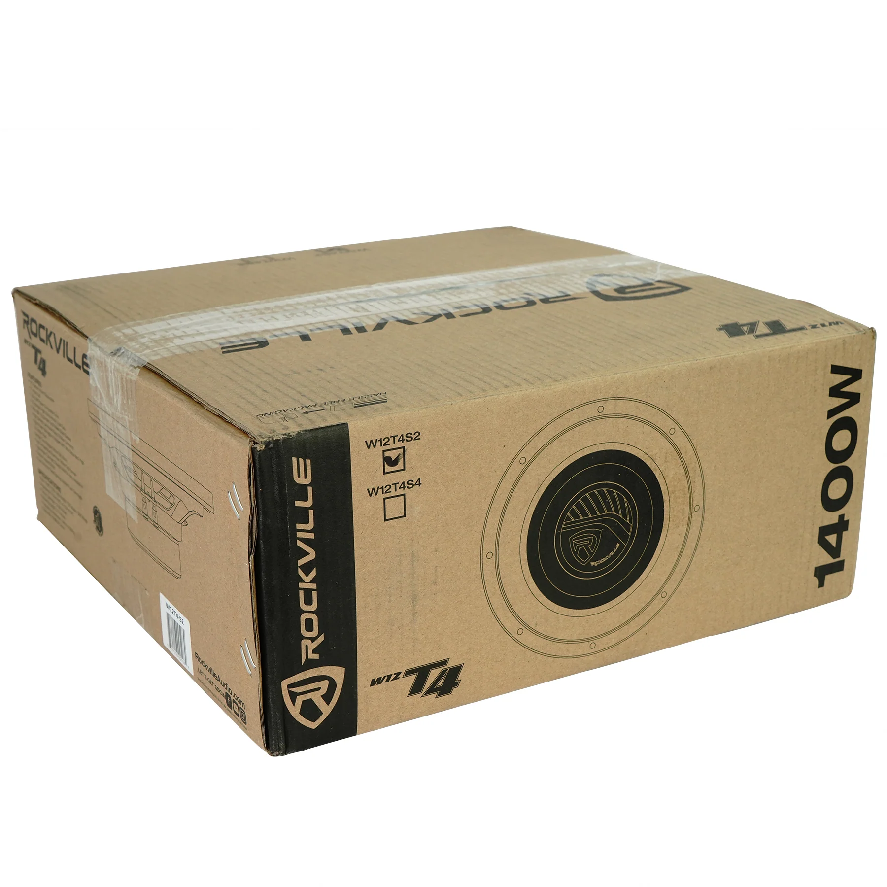 W12T4S2 12" Shallow Subwoofer + dB11 Amplifier Bundle - Image 8
