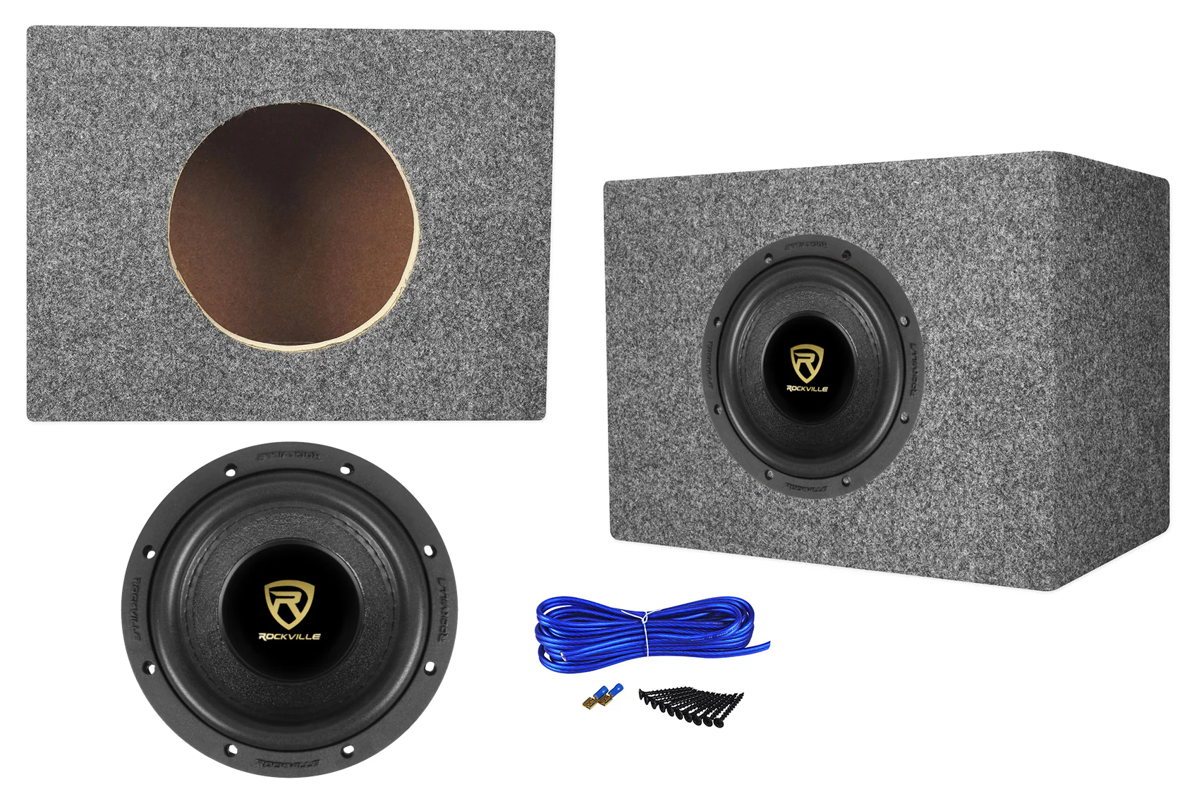 W65K9D2 6.5 + RS65 Sealed Enclosure Bundle