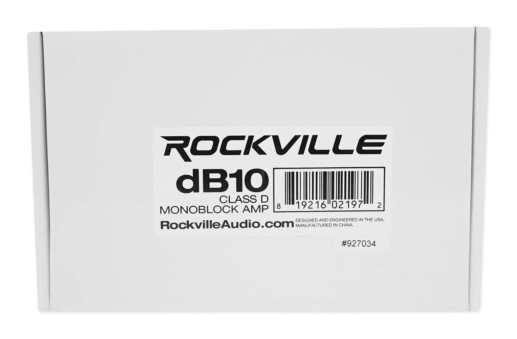 Rockville W8K5S4 + dB10 Mono Amplifier Bundle - Image 8