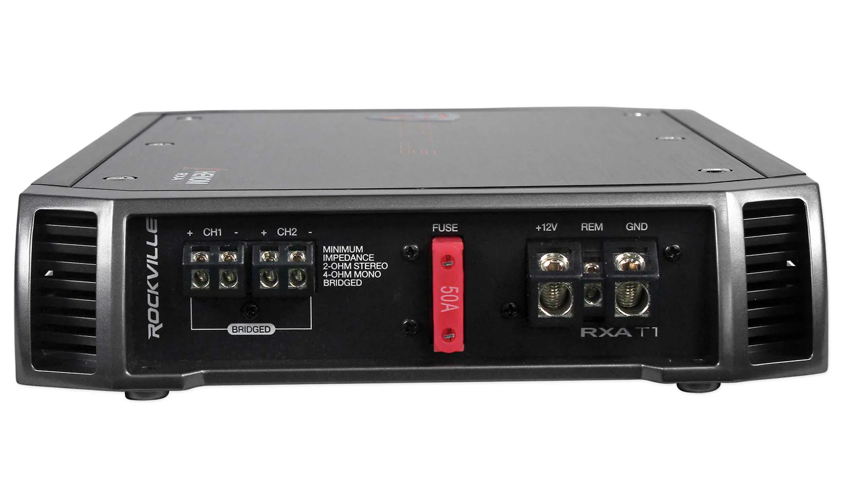 Rockville W8T4-S4 + RXA-T1 2-Channel Amplifier Bundle - Image 9