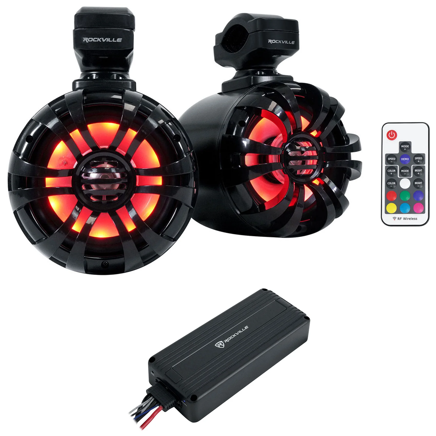 WB50KLS Black + ATV220 Bluetooth Amplifier Bundle