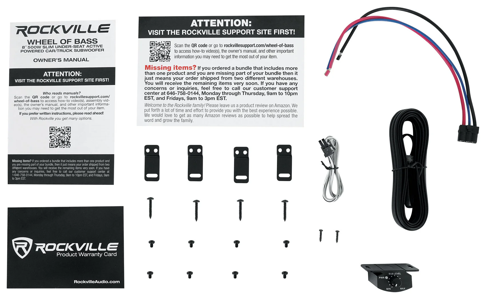 WHEEL OF BASS 8 + 10‑Gauge Amp Wiring Kit Bundle - Image 18