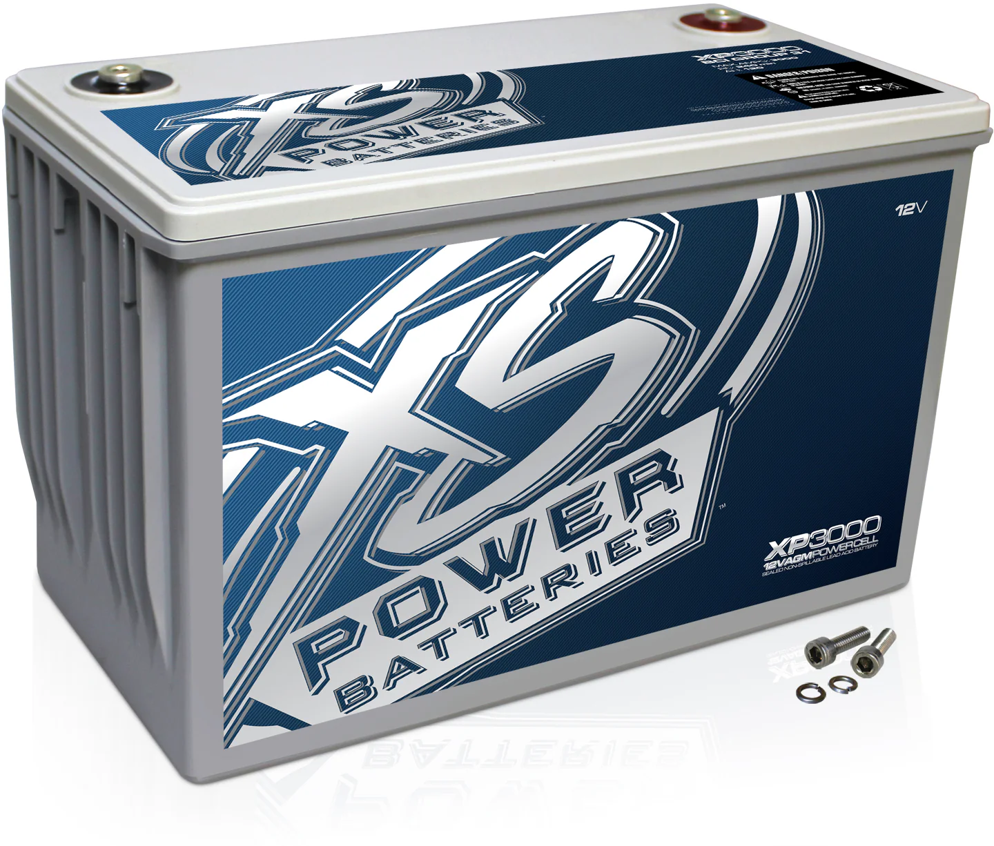 XS Power XP3000 3000 Watt Power Cell Car Audio Stereo System Battery+Speaker - Image 3