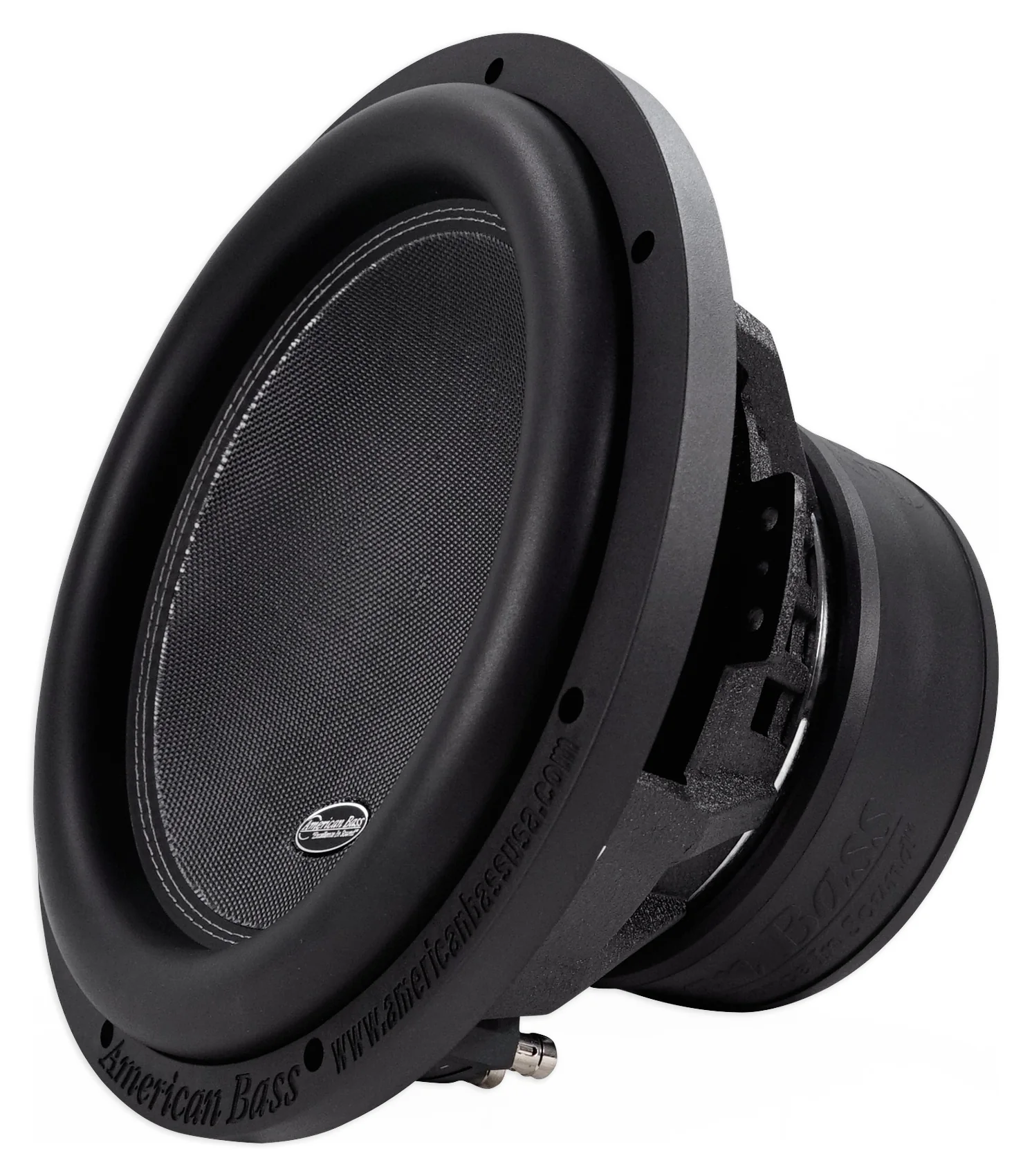 American Bass XR-12D4 2400w 12" Competition Subwoofer+Vented Sub Box Enclosure - Image 2