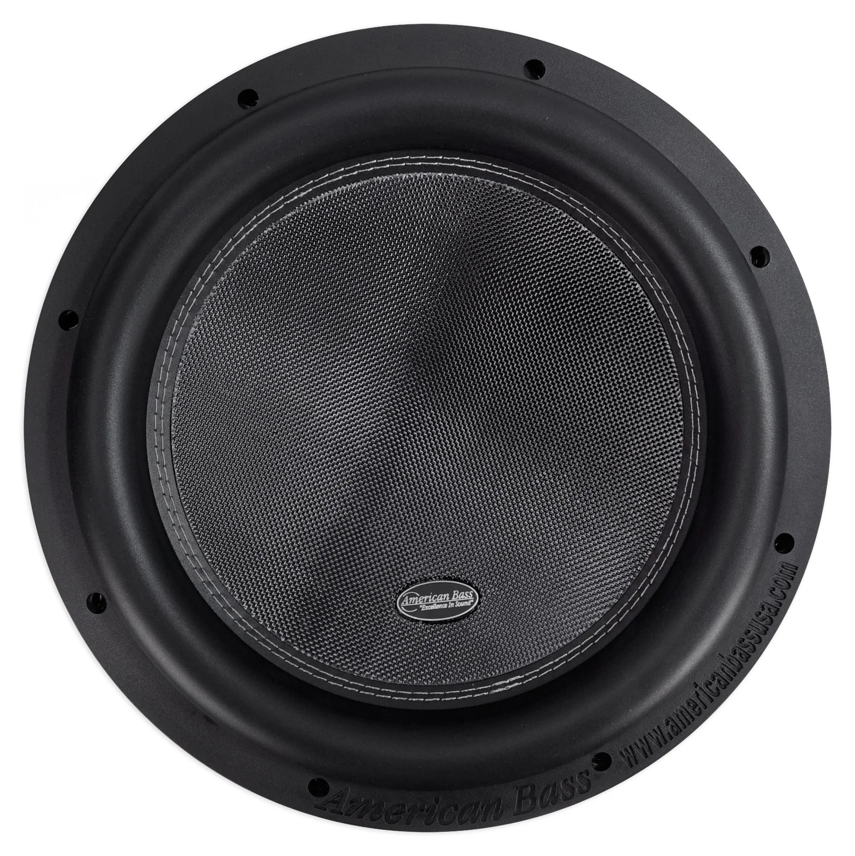 American Bass XR-12D4 2400w 12" Competition Subwoofer+Vented Sub Box Enclosure - Image 3