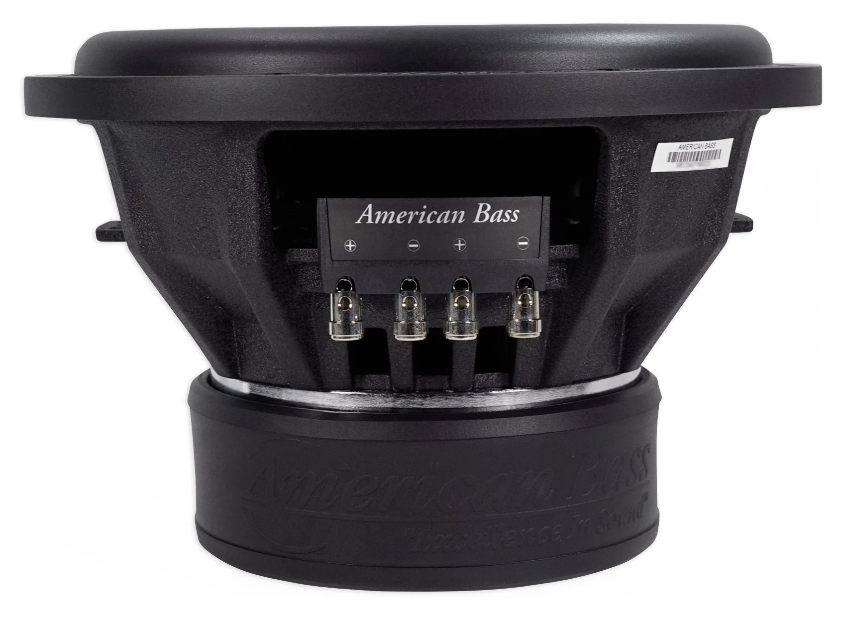 American Bass XR-12D4 2400w 12" Competition Subwoofer+Vented Sub Box Enclosure - Image 4