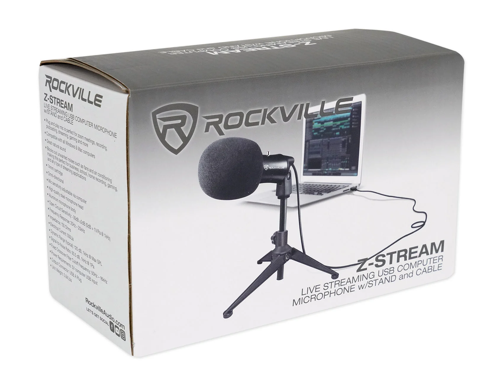 Z‑Stream USB Microphone + CR3‑X Studio Monitors Bundle - Image 18