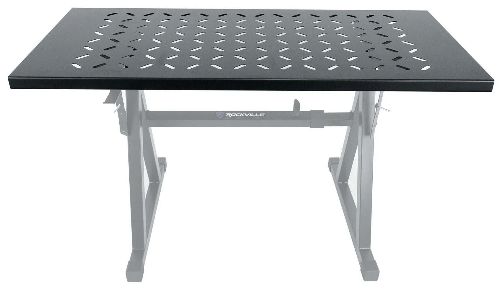 Rockville Z40W Keyboard Stand + KS1 DJ Shelf Bundle - Image 14