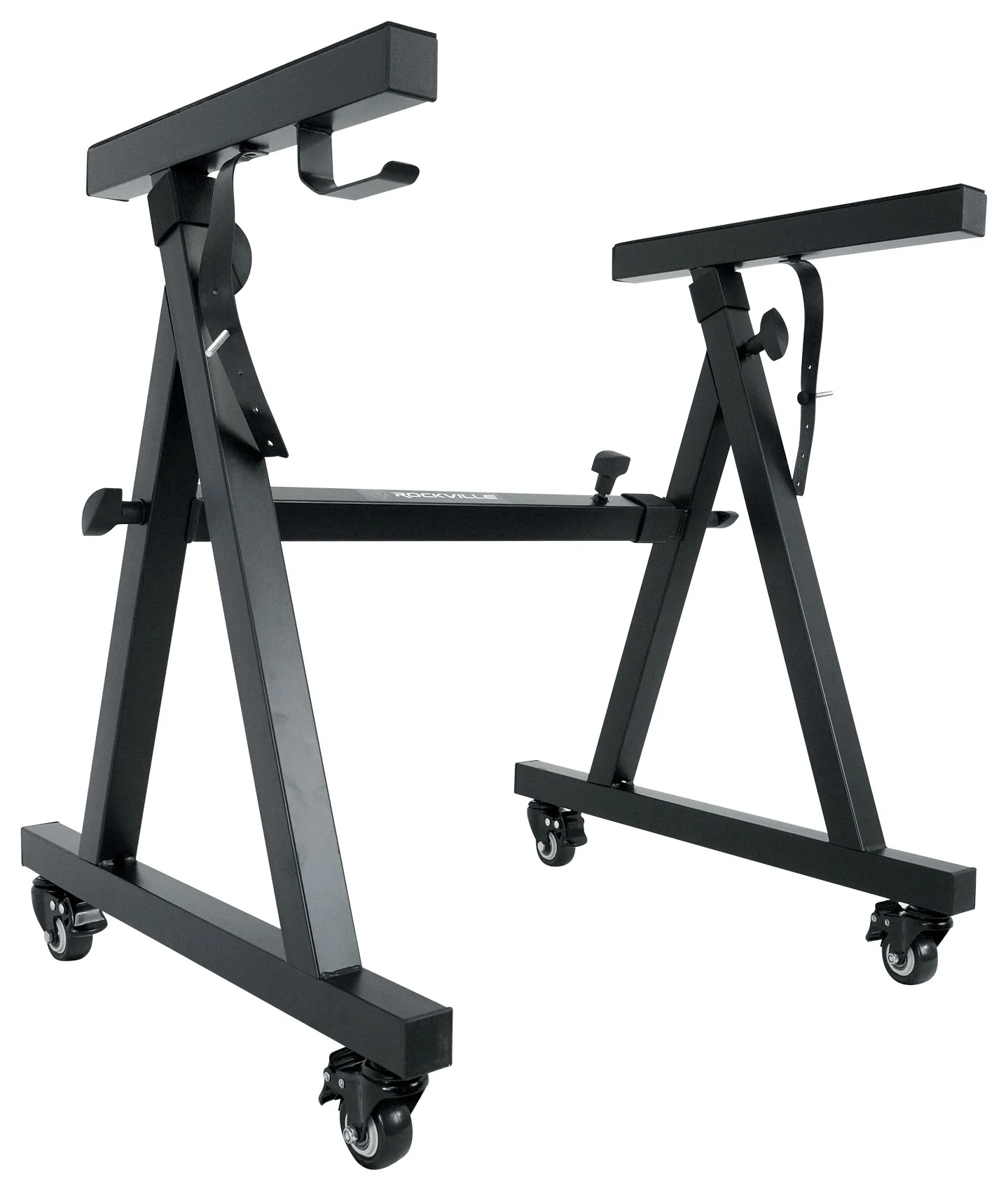Rockville Z40W Keyboard Stand + KS1 DJ Shelf Bundle - Image 17