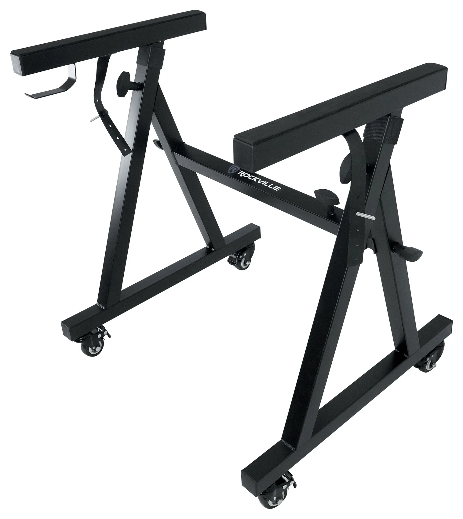 Rockville Z40W Keyboard Stand + KS1 DJ Shelf Bundle - Image 18