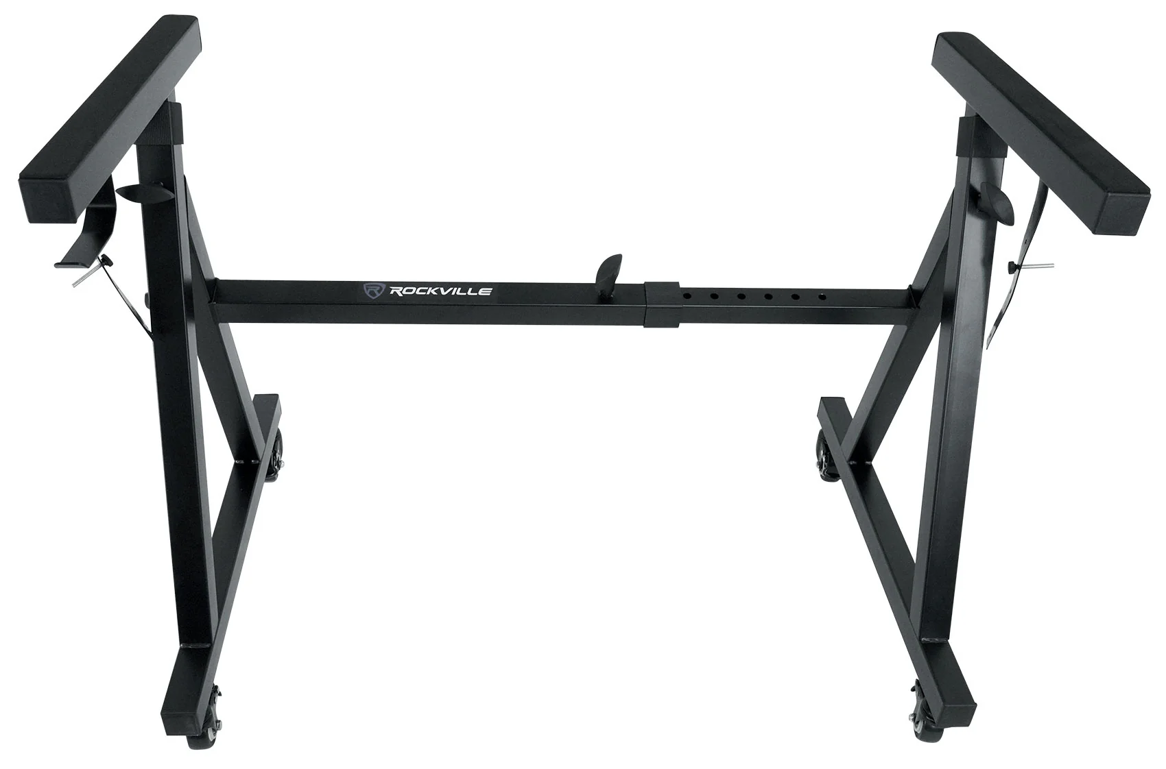 Rockville Z40W Keyboard Stand + KS1 DJ Shelf Bundle - Image 23
