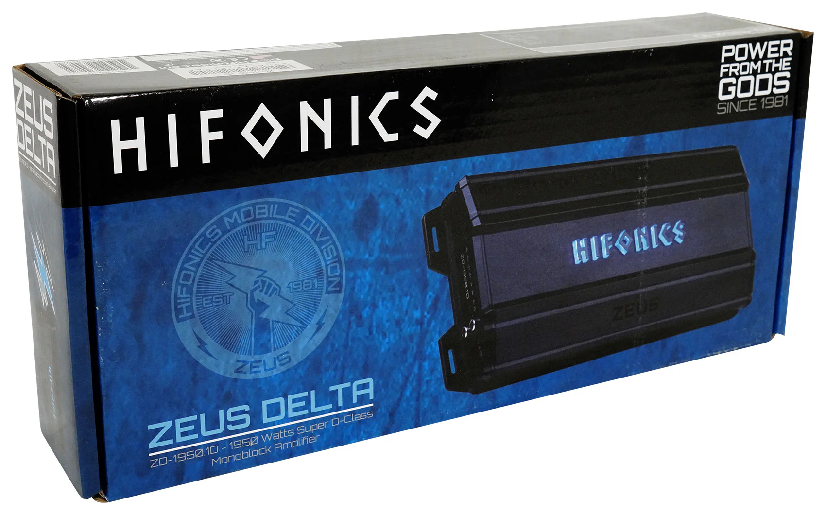 Hifonics ZD-1950.1D 1950 Watt Mono Car Audio Amplifier 1 Ohm Class-D+Amp Kit - Image 8